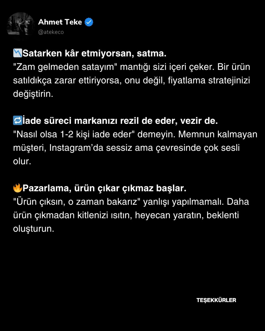 Instagram post from atekeco. This post is in position 3.